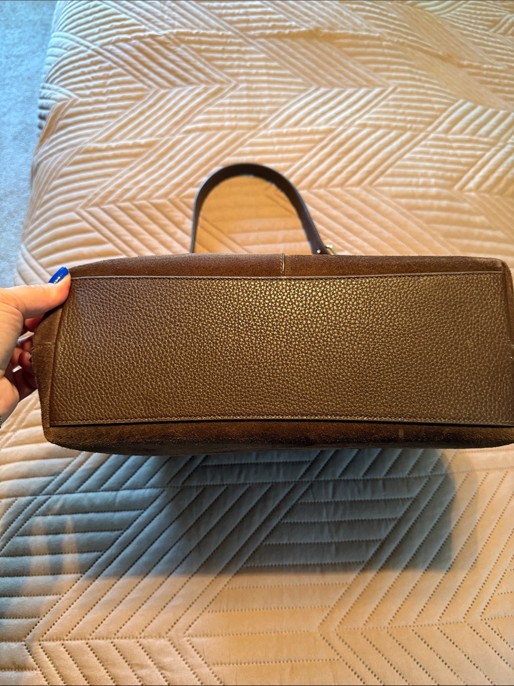 Kate Spade suede bag - Picture 6 of 7
